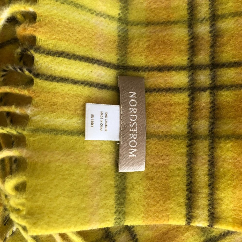 Nordstrom 100% Cashmere Scarf